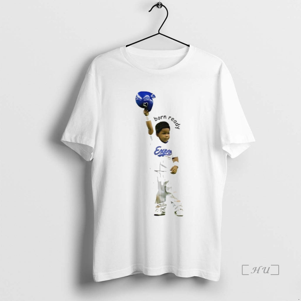 Officials Born Ready Vladimir Guerrero Jr Premium T Shirt Sweater