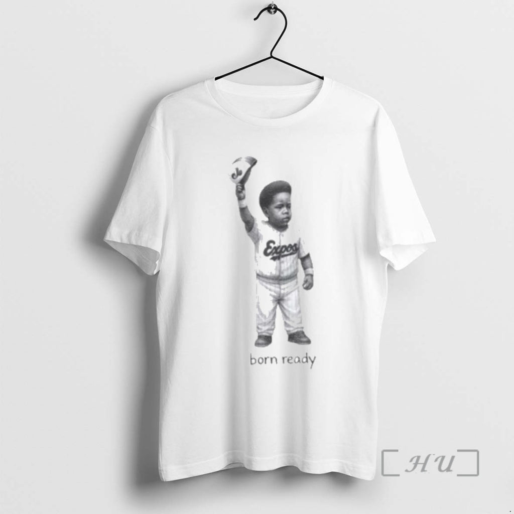 Officials Born Ready Vladimir Guerrero Jr Baby Tee Shirt Sweater