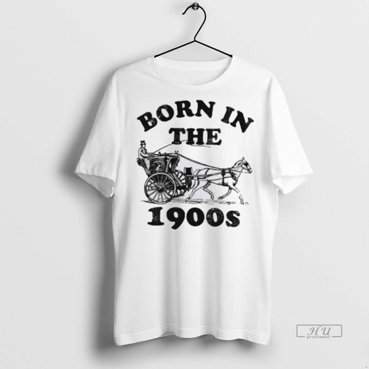 Officials Born In The 1900s Horse Drawn Carriage Graphic Tee Shirt Sweater
