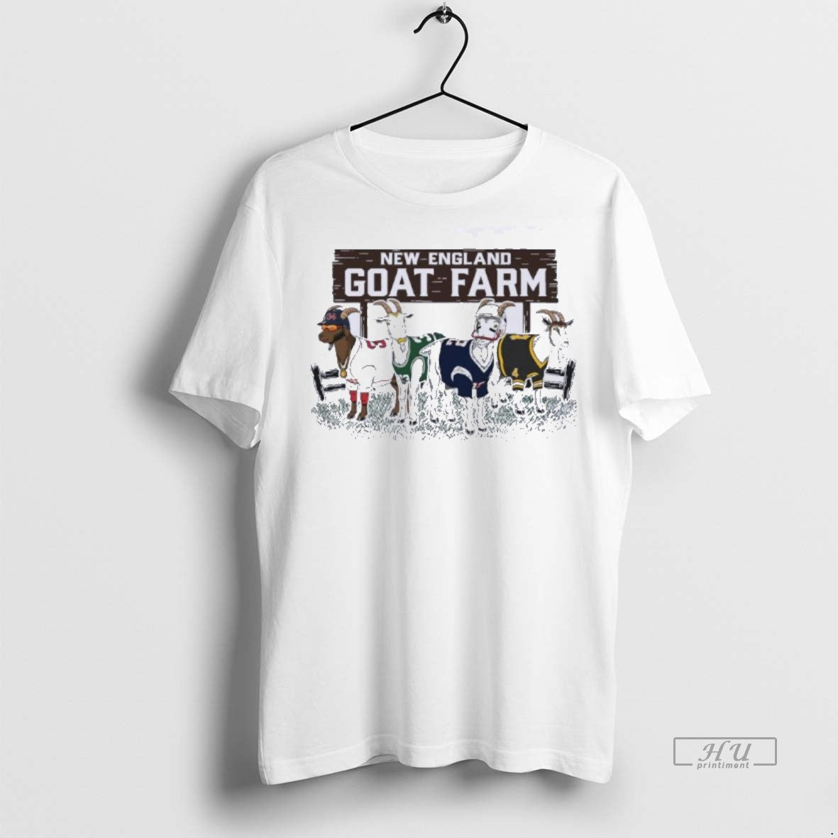 Officials Boston Sports Teams New England Goat Farm Premium Tee Shirt Sweater