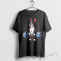 Officials Boston Terrier Weightlifting Vintage Gym T Shirt Sweater