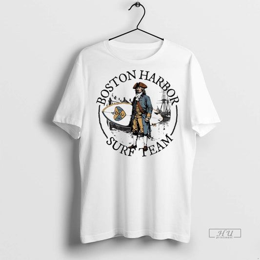 Officials Boston Harbor Surf Team Graphic Tee Shirt Sweater