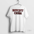 Officials Boycott China Graphic Tee Shirt Sweater