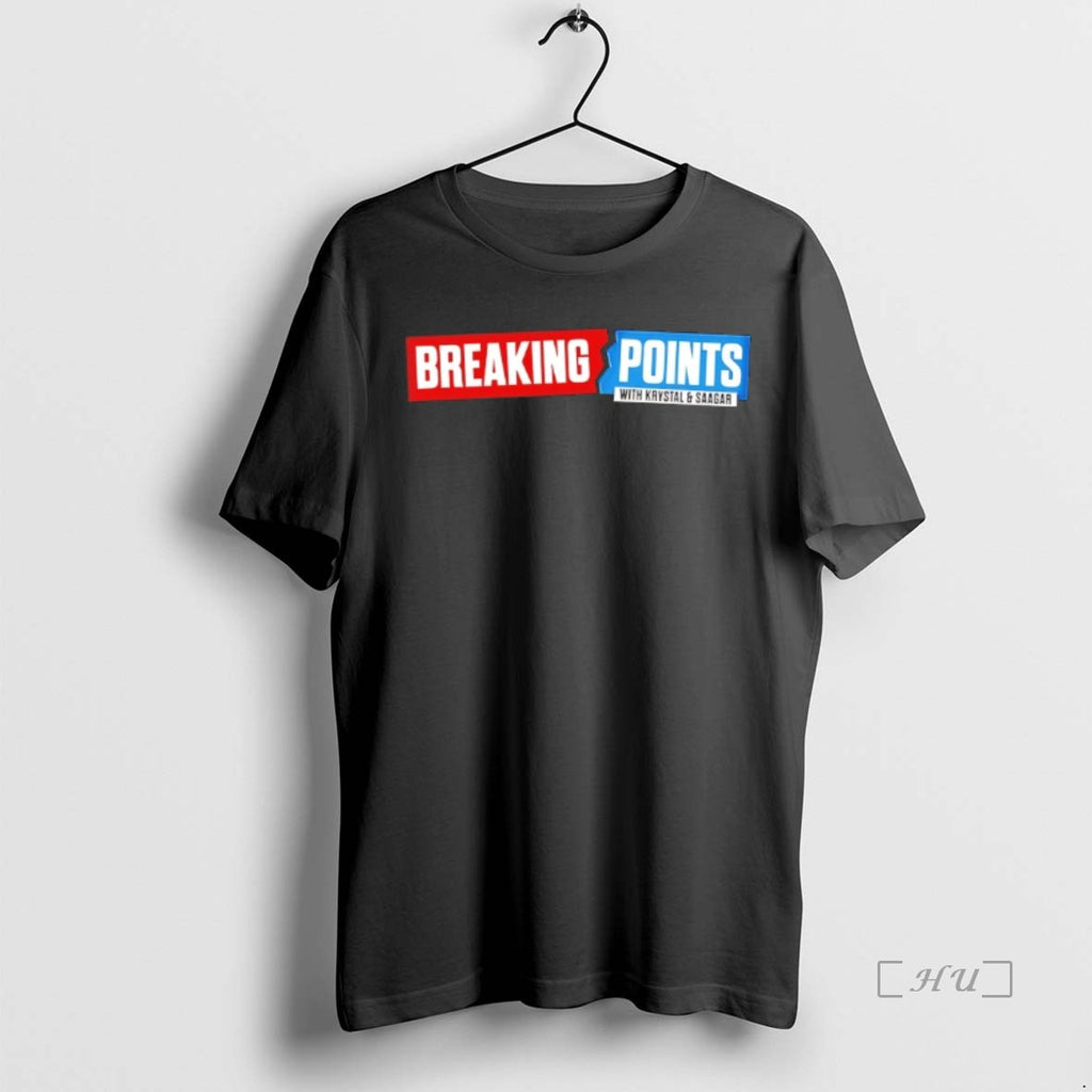 Officials Breaking Points With Krystal And Saagar Logo Premium T Shirt Sweater