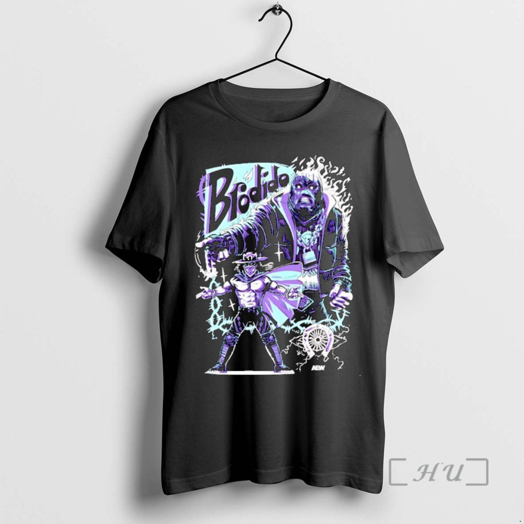 Officials Brodie Lee And The Undertaker Brodido Aew Cartoon Christmas Ornaments T Shirt Sweater