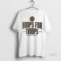 Officials Brooklyn Nets Hoops For Troops Premium Tee Shirt Sweater