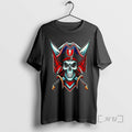 Officials Buccaneers Football Print Waffle Premium T Shirt Sweater