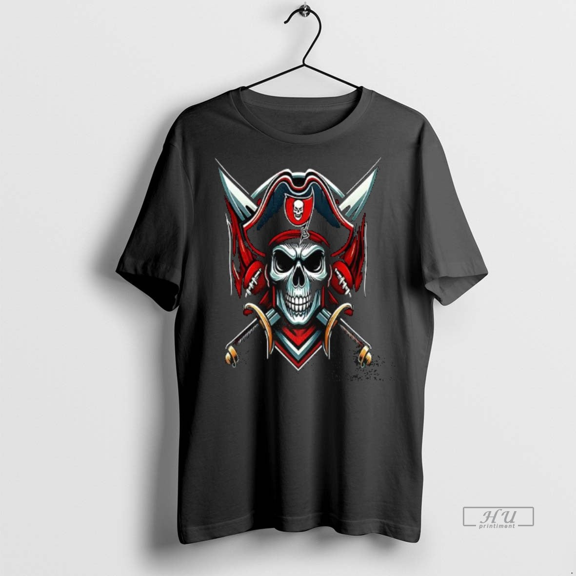 Officials Buccaneers Football Print Waffle Logo Premium Tee Shirt Sweater