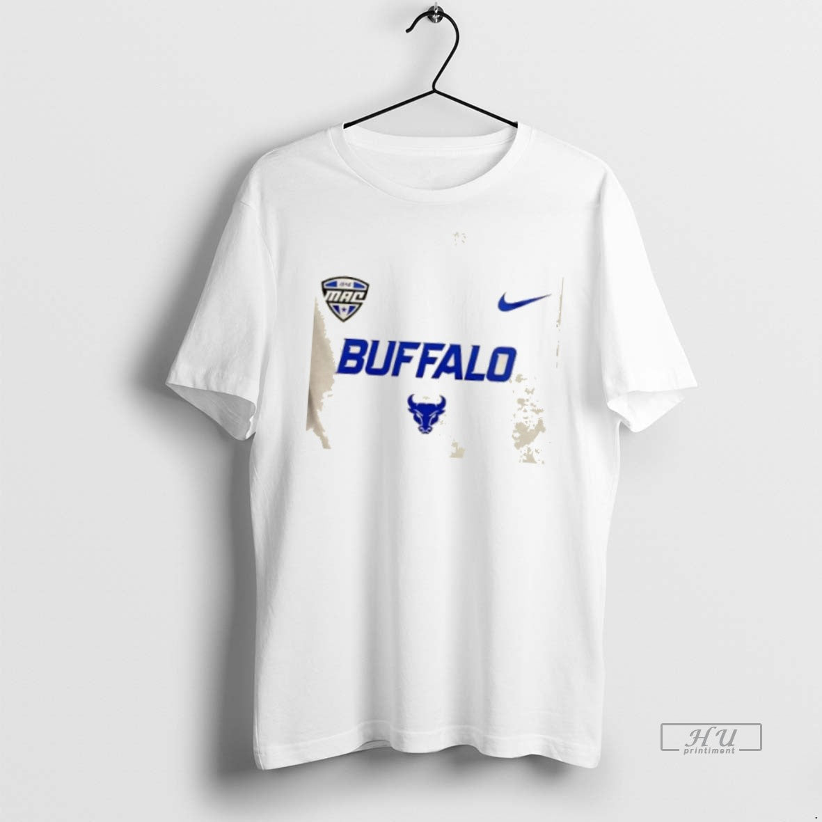 Officials Buffalo Bulls Horns Up 2 Sided Graphic Tee Shirt Sweater