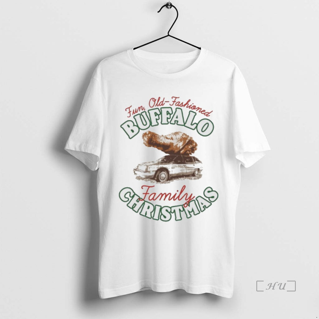 Officials Buffalo Family Christmas Fun Old Fashioned Premium T Shirt Sweater