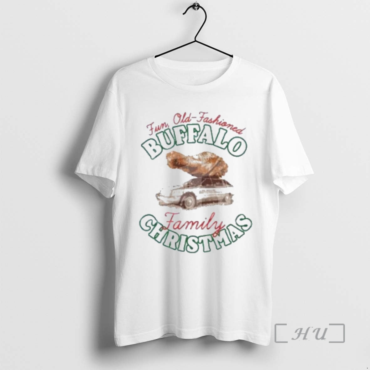 Officials Buffalo Family Christmas Drumstick Fun Old Fashioned T Shirt Sweater