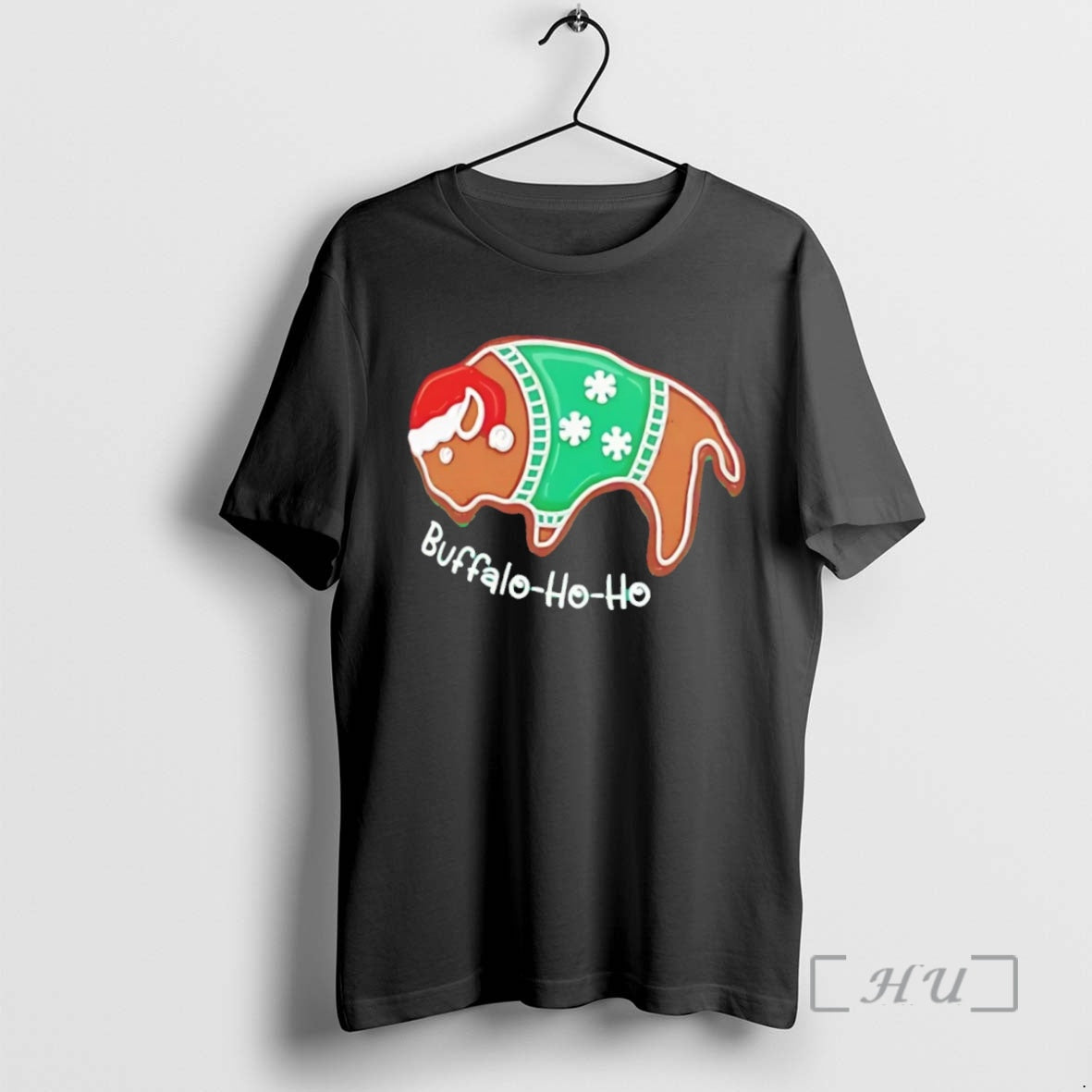Officials Buffalo Ho Ho Bills Gingerbread Cookies Christmas T Shirt Sweater