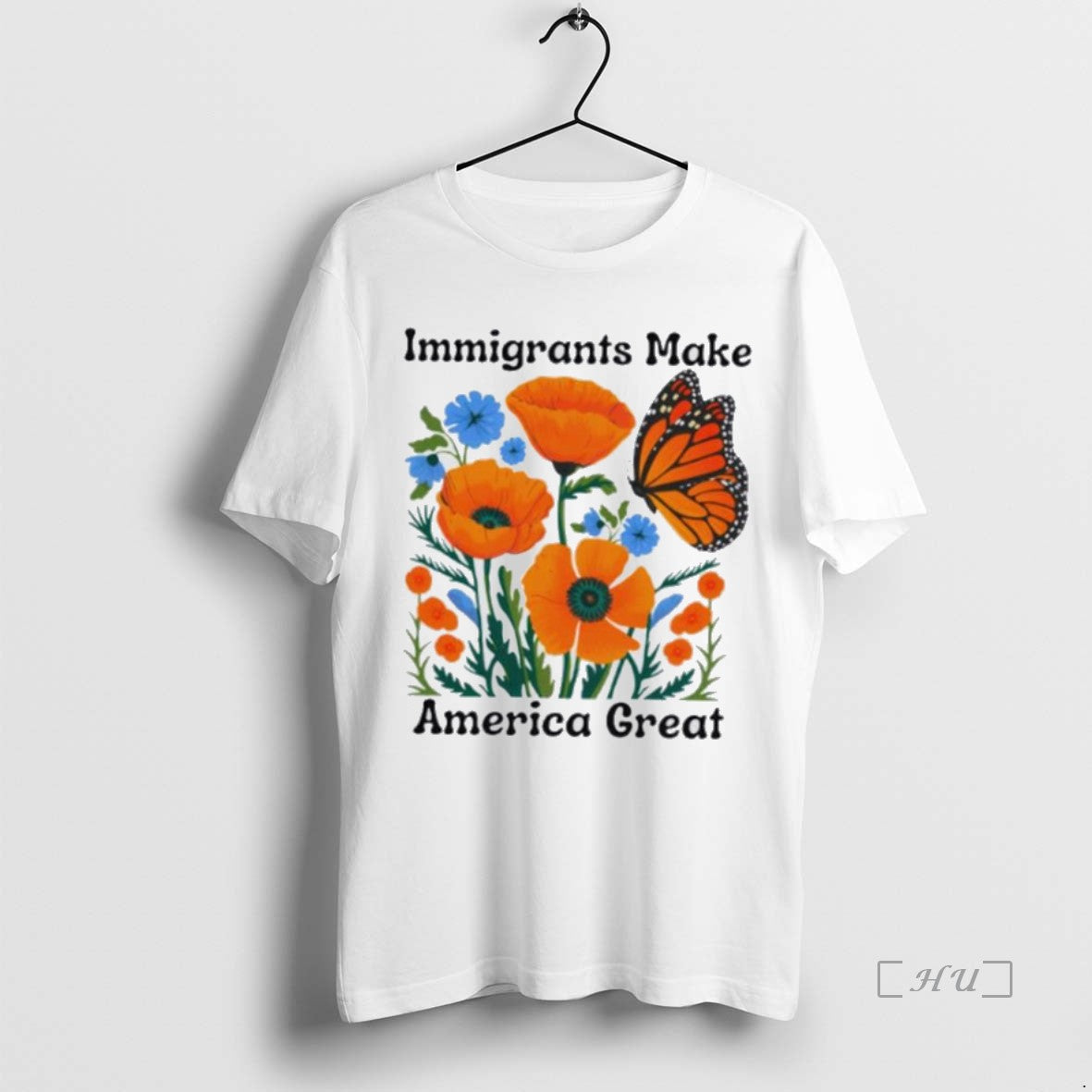 Officials Butterfly Immigrants Make America Great Premium T Shirt Sweater
