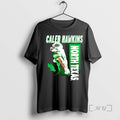 Officials Caleb Hawkins North Texas Mean Green Illustrated Christmas Premium T Shirt Sweater
