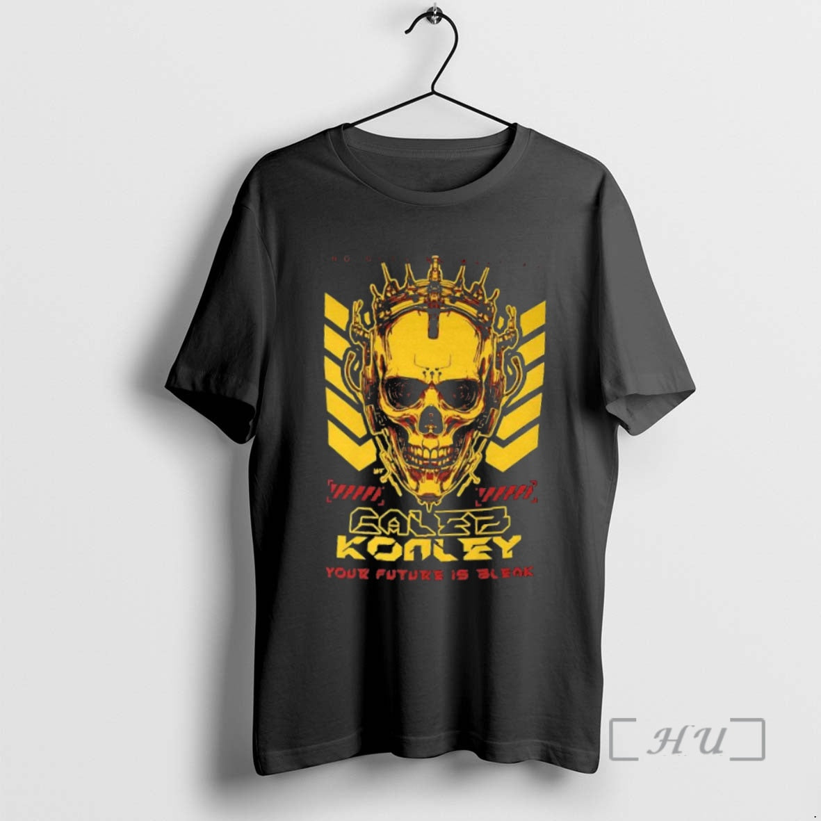 Officials Caleb Konley Cyber Your Future Is Bleak No Gods No Masters T Shirt Sweater