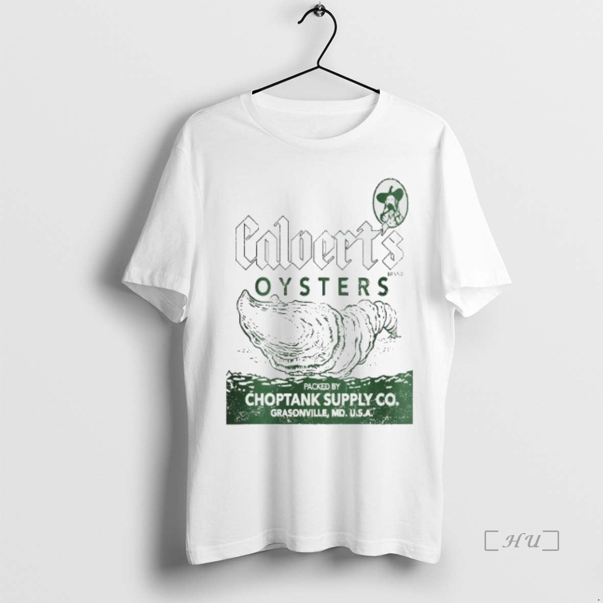 Officials Calverts Brand Oysters Maryland T Shirt Sweater