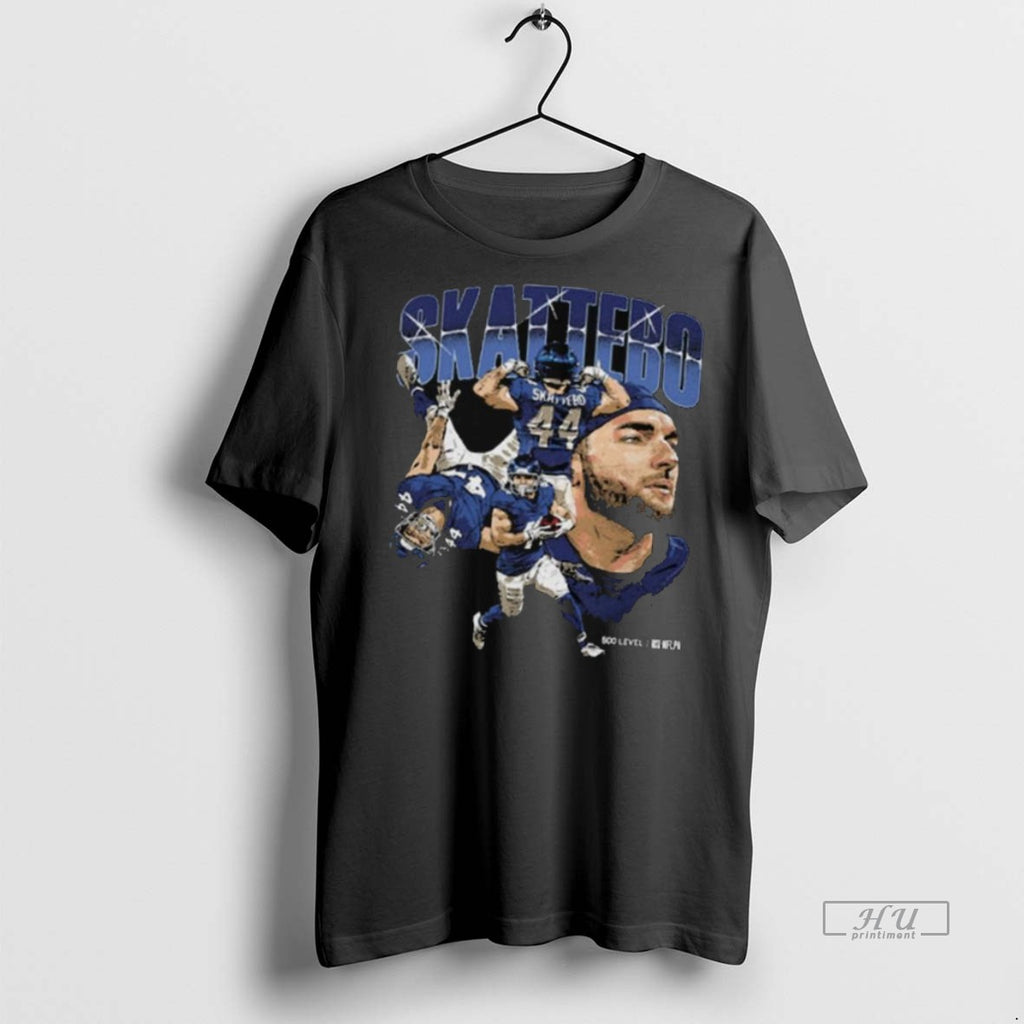 Officials Cam Skattebo New York G Collage Long Sleve Tee Shirt Sweater