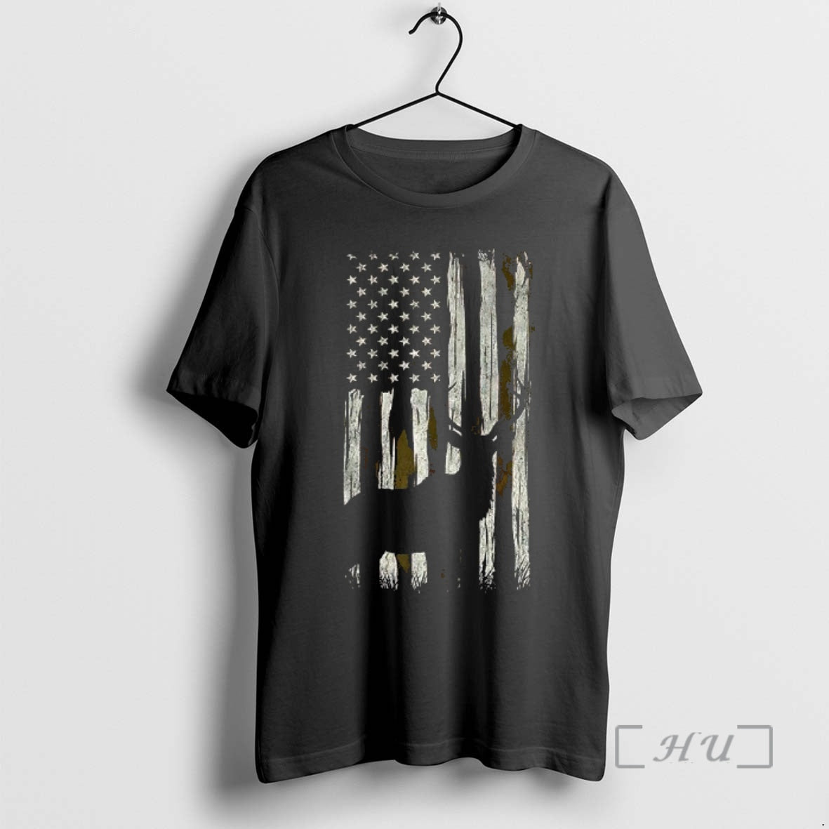 Officials Camo Us Flag Deer Elk Camouflage Hunting Hunter