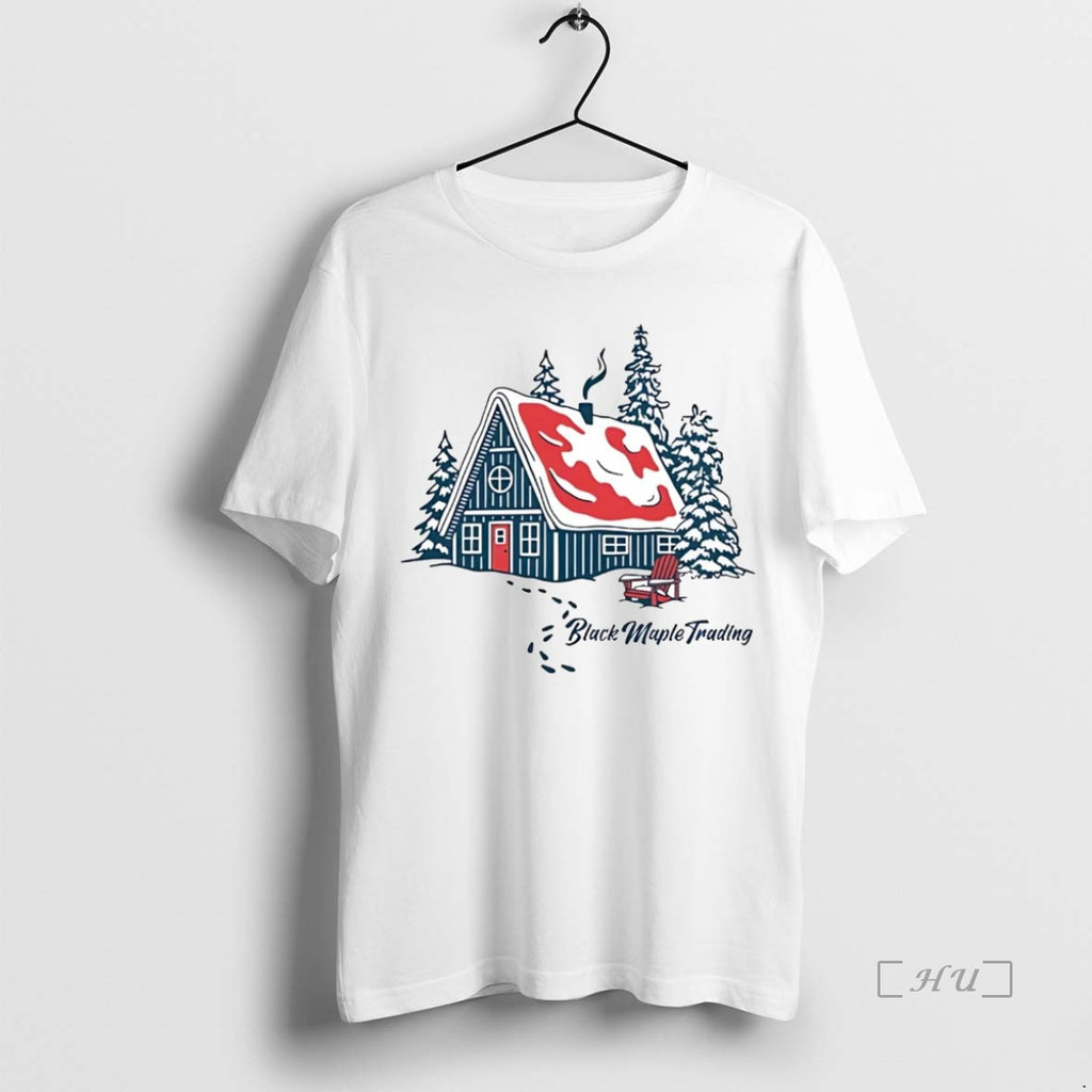 Officials Canadian Cottage Black Maple Trading Premium T Shirt Sweater