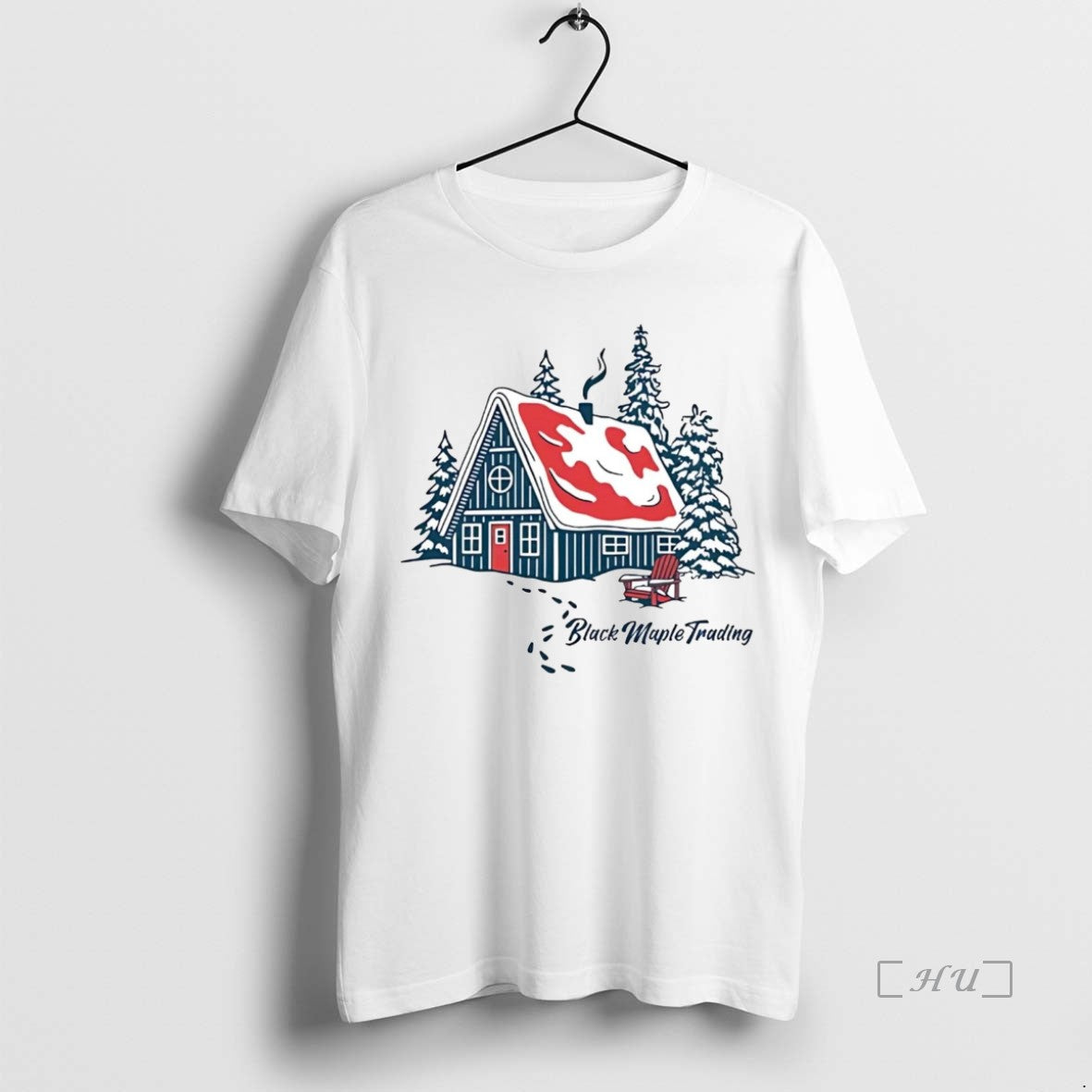 Officials Canadian Cottage Black Maple Trading Premium T Shirt Sweater
