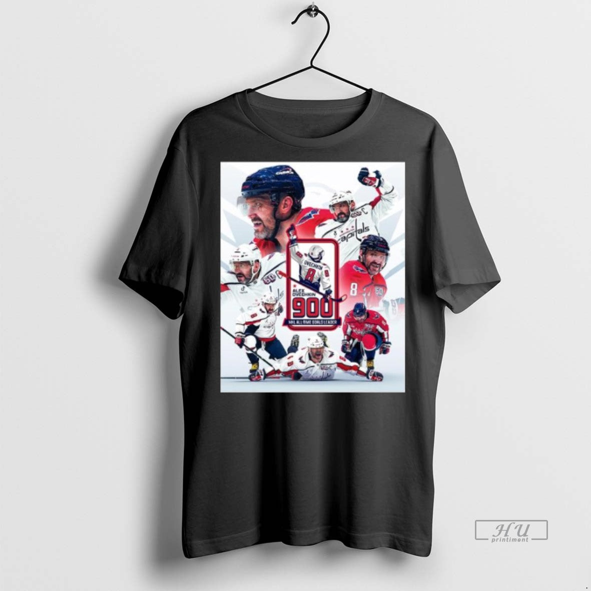 Officials Capitals Alex Ovechkin 900 Nhl All Time Goals Leader Premium Tee Shirt Sweater