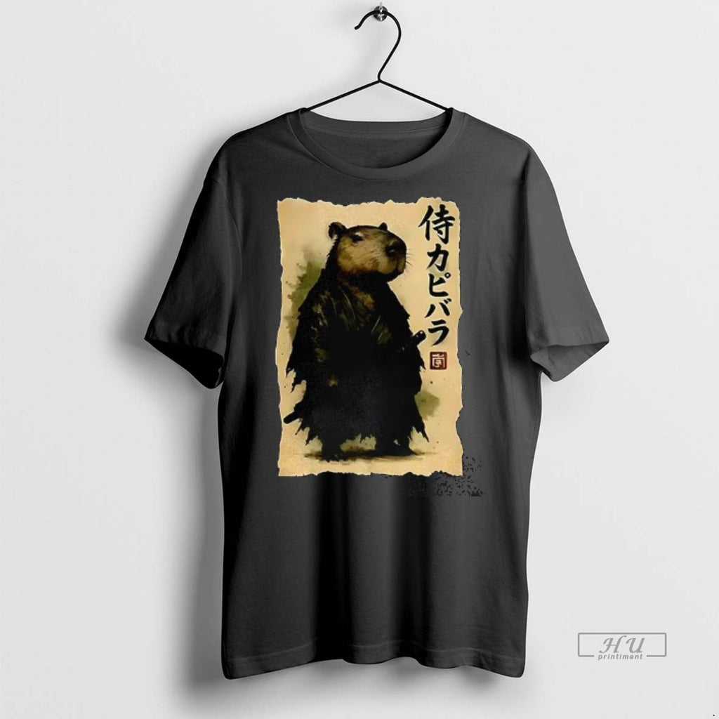 Officials Capybara Samurai Japanese Tee Shirt Sweater