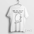 Officials Capybara Is Ready To Do Something Bad Off To Commit Tomfoolery Tee Shirt Sweater
