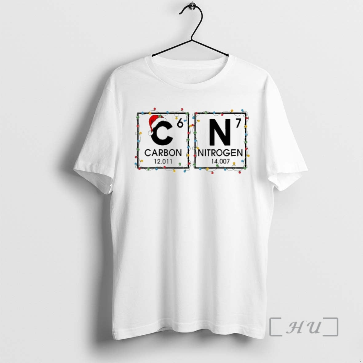 Officials Carbon Nitrogen Teacher Science Periodic Table 67 Christmas