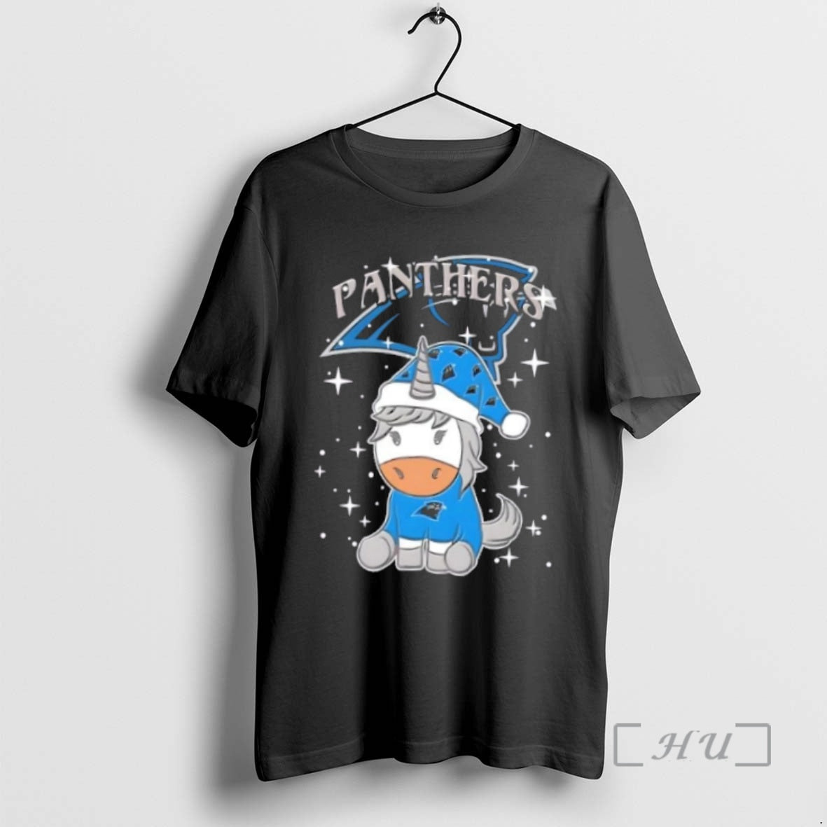Officials Carolina Panthers Football X Unicorn Merry Christmas