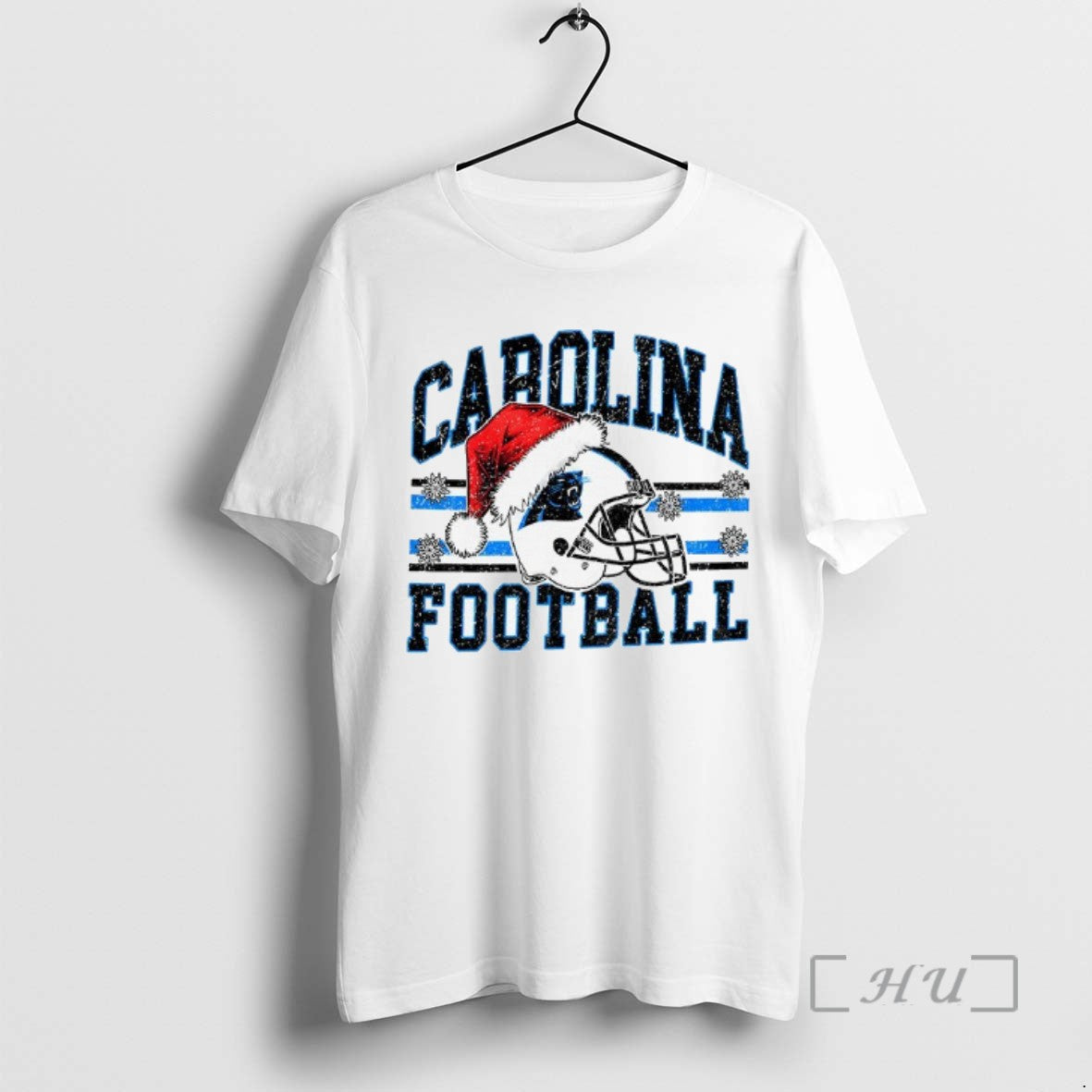 Officials Carolina Panthers Santa Hat Football Merry Christmas 2025 Tee Shirt Sweater
