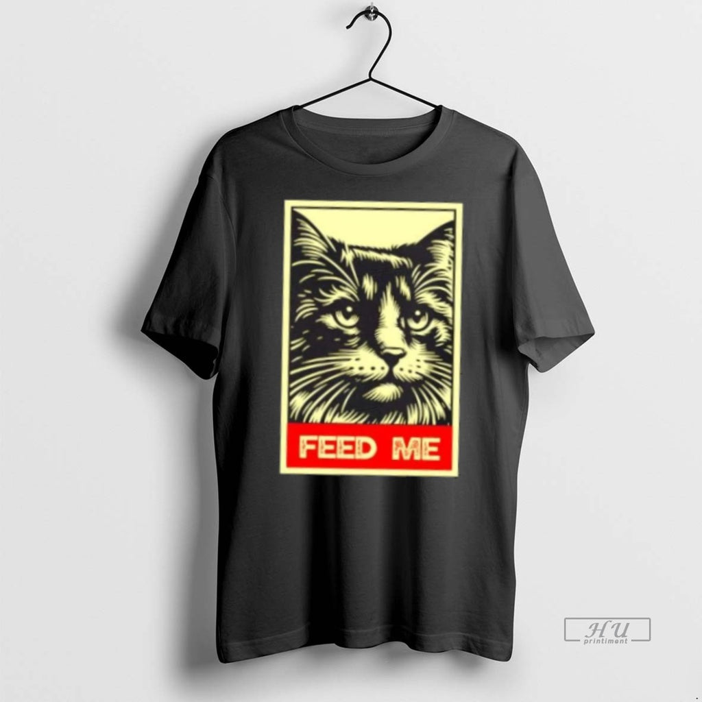 Officials Cat Feed Me Graphic Tee Shirt Sweater