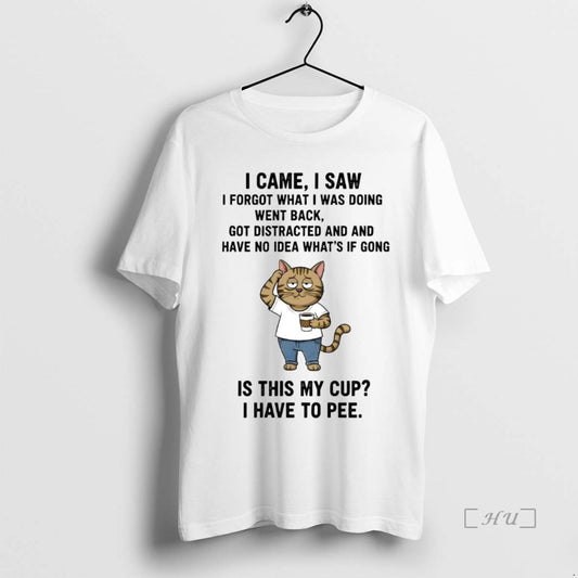 Officials Cat I Came I Saw I Forgot What I Was Doing Went Back Is