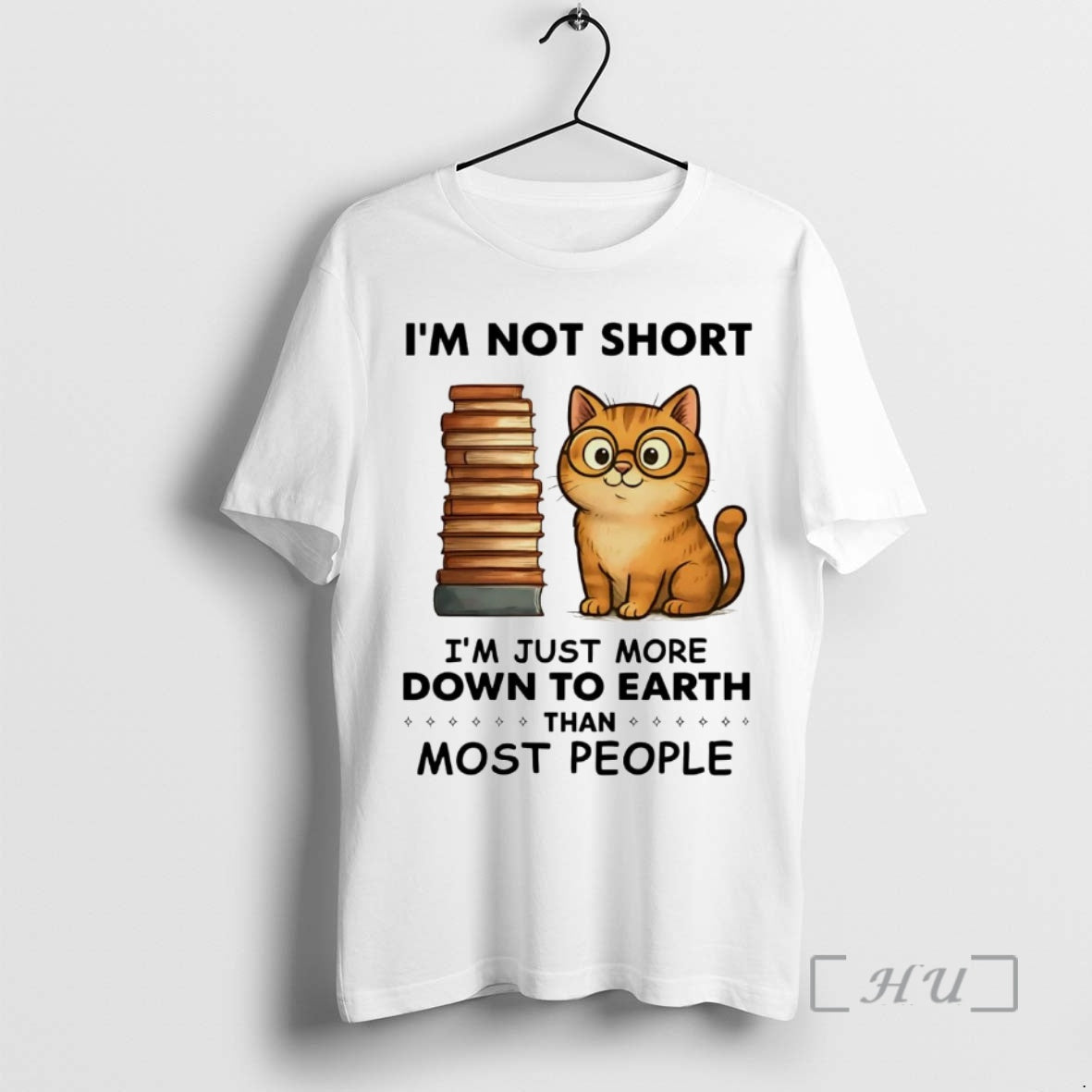 Officials Cat Im Not Short Im Just More Down To Earth Premium T Shirt Sweater