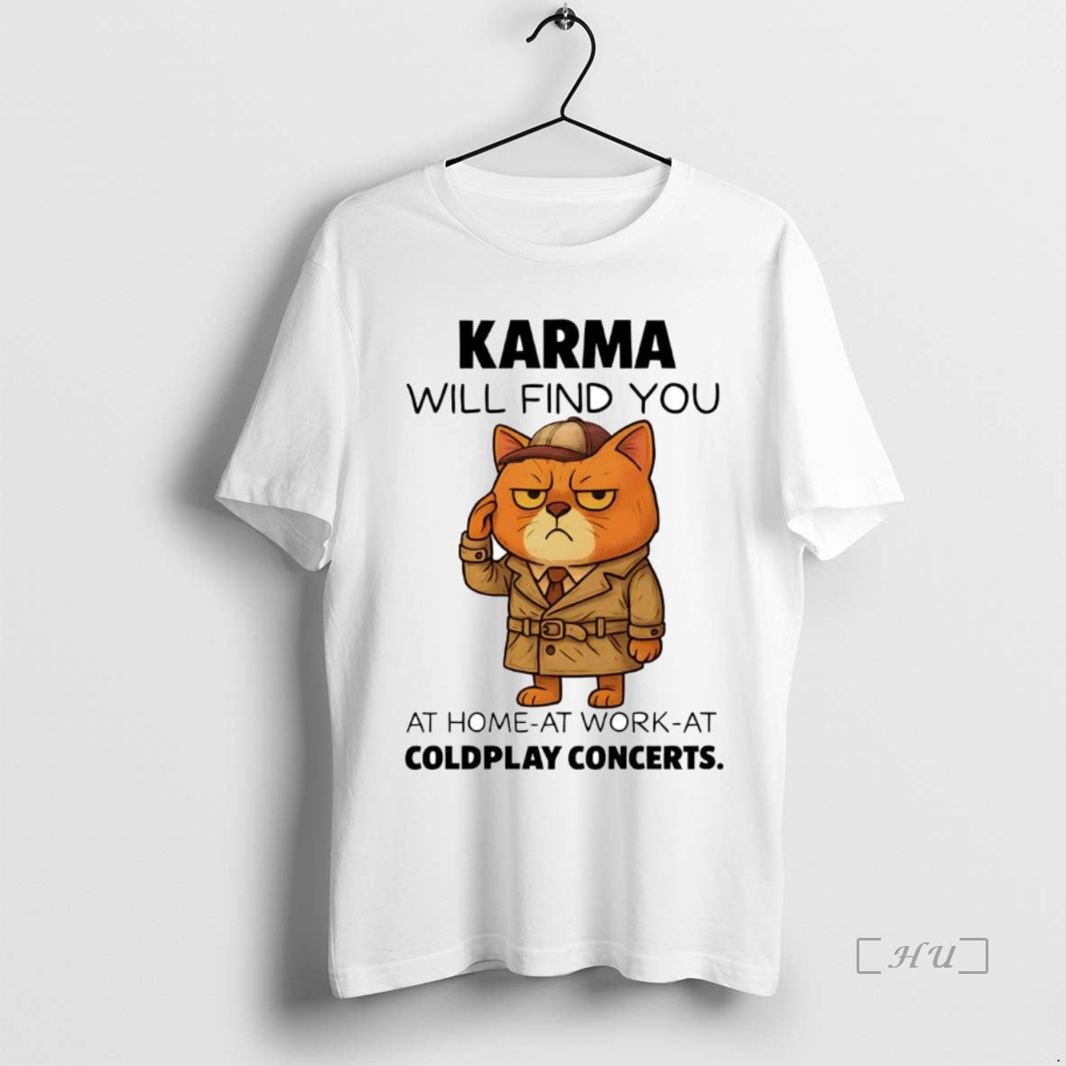 Officials Cat Karma Will Find You At Home At Work Premium T Shirt Sweater
