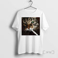 Officials Cat Smoking Funny Ornaments Premium T Shirt Sweater