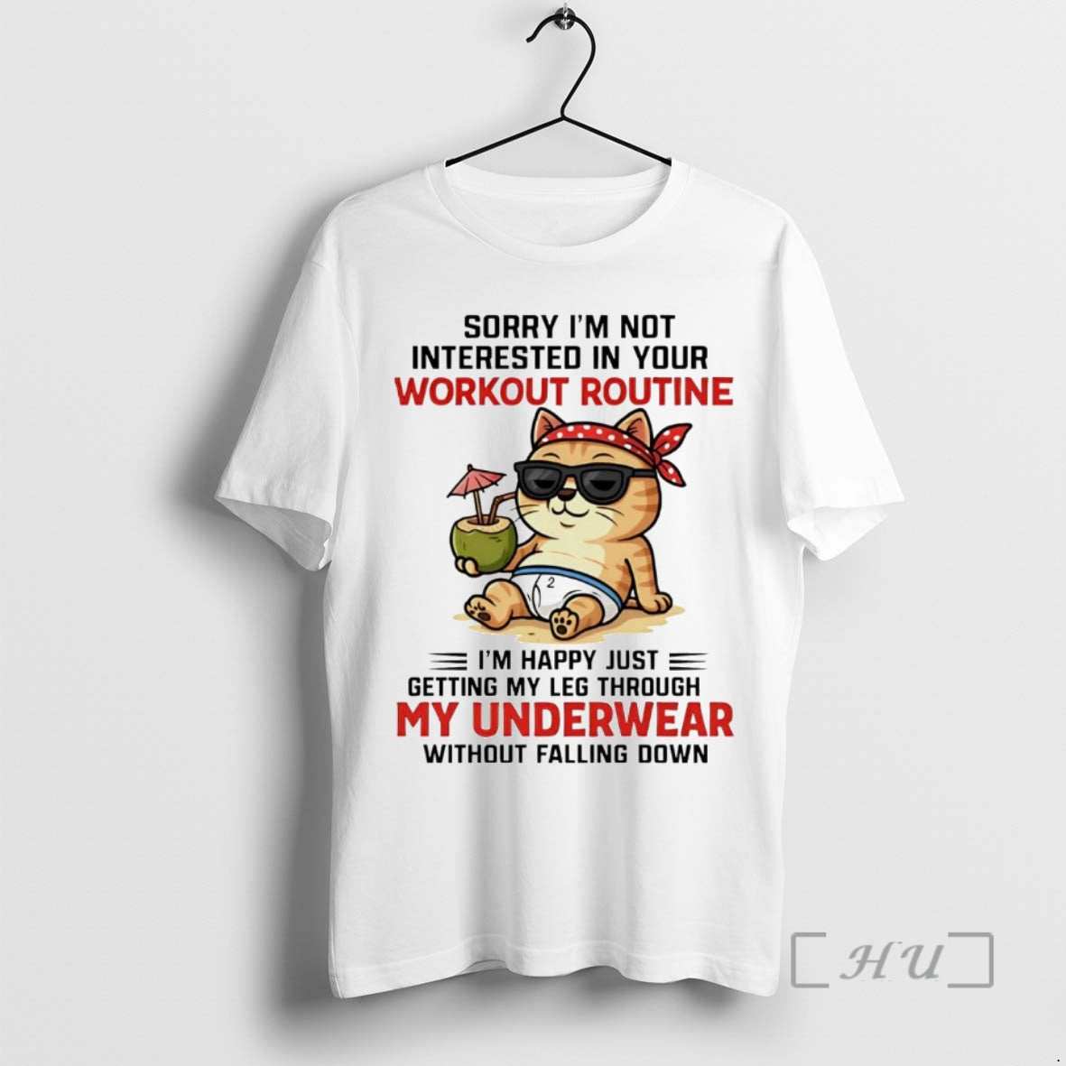 Officials Cat Sorry Im Not Interested In Your Workout Routine Premium T Shirt Sweater