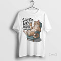 Officials Cat Stay Fat Lazy And Happy Premium T Shirt Sweater