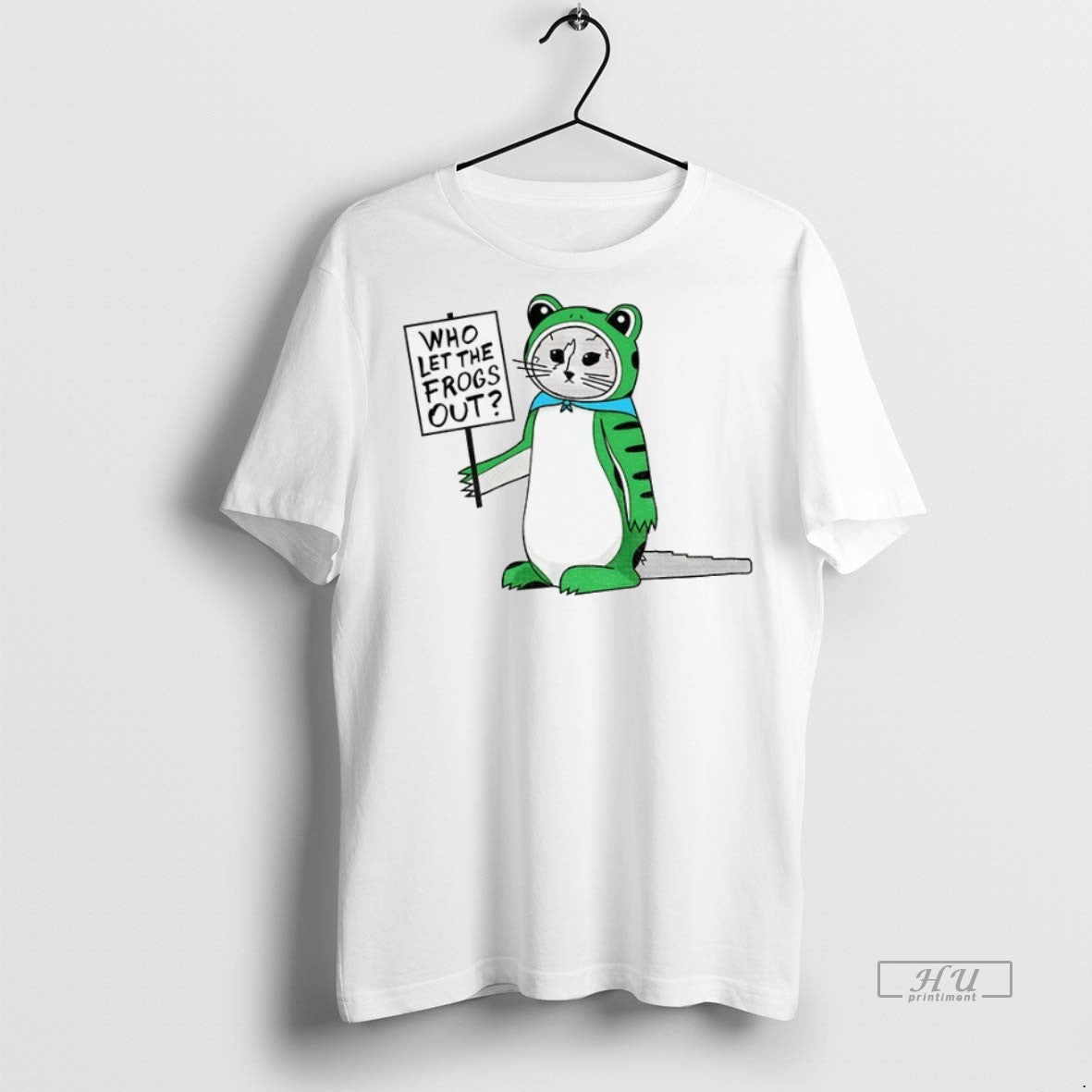 Officials Cat X Portland Frogs Who Let The Frogs Out Tee Shirt Sweater
