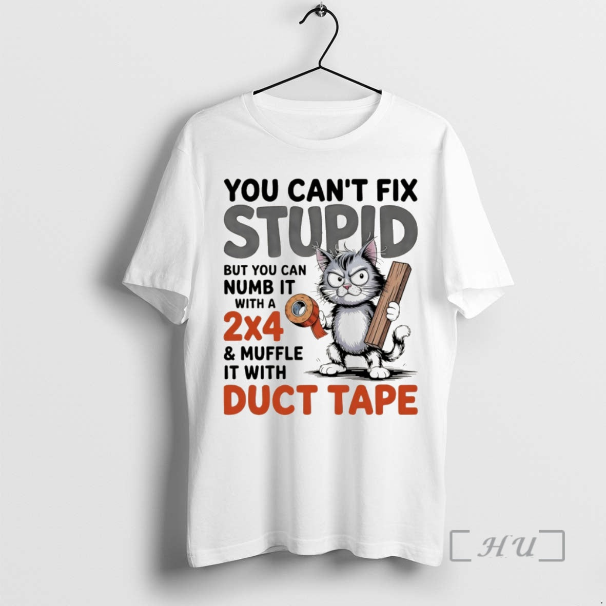 Officials Cat You Cant Fix Stupid But You Can Numb It With A 2x4 And