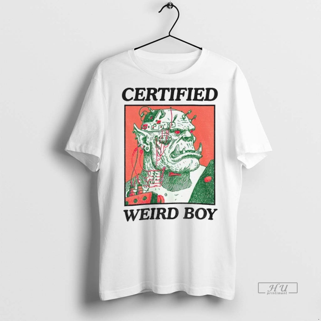 Officials Certified Weirdboy Goblins Greenskins Tee Shirt Sweater
