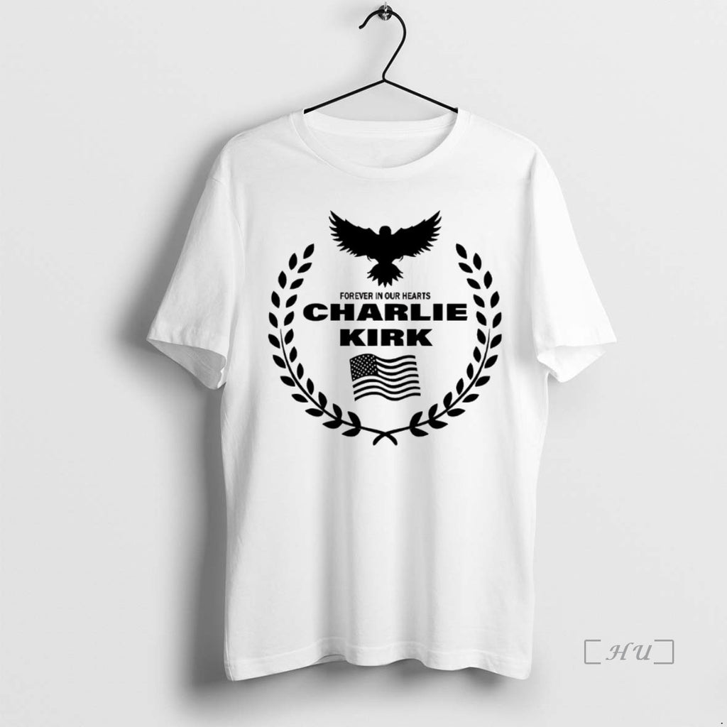 Officials Charlie Kirk Forever In Our Hearts White T Shirt Sweater