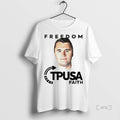 Officials Charlie Kirk Freedom Tpusa Faith White T Shirt Sweater
