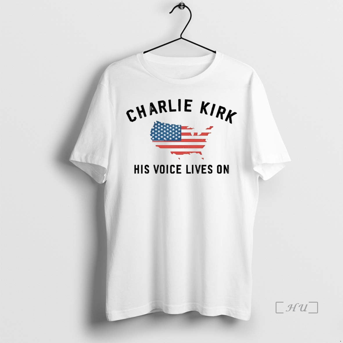 Officials Charlie Kirk His Voice Lives On White T Shirt Sweater