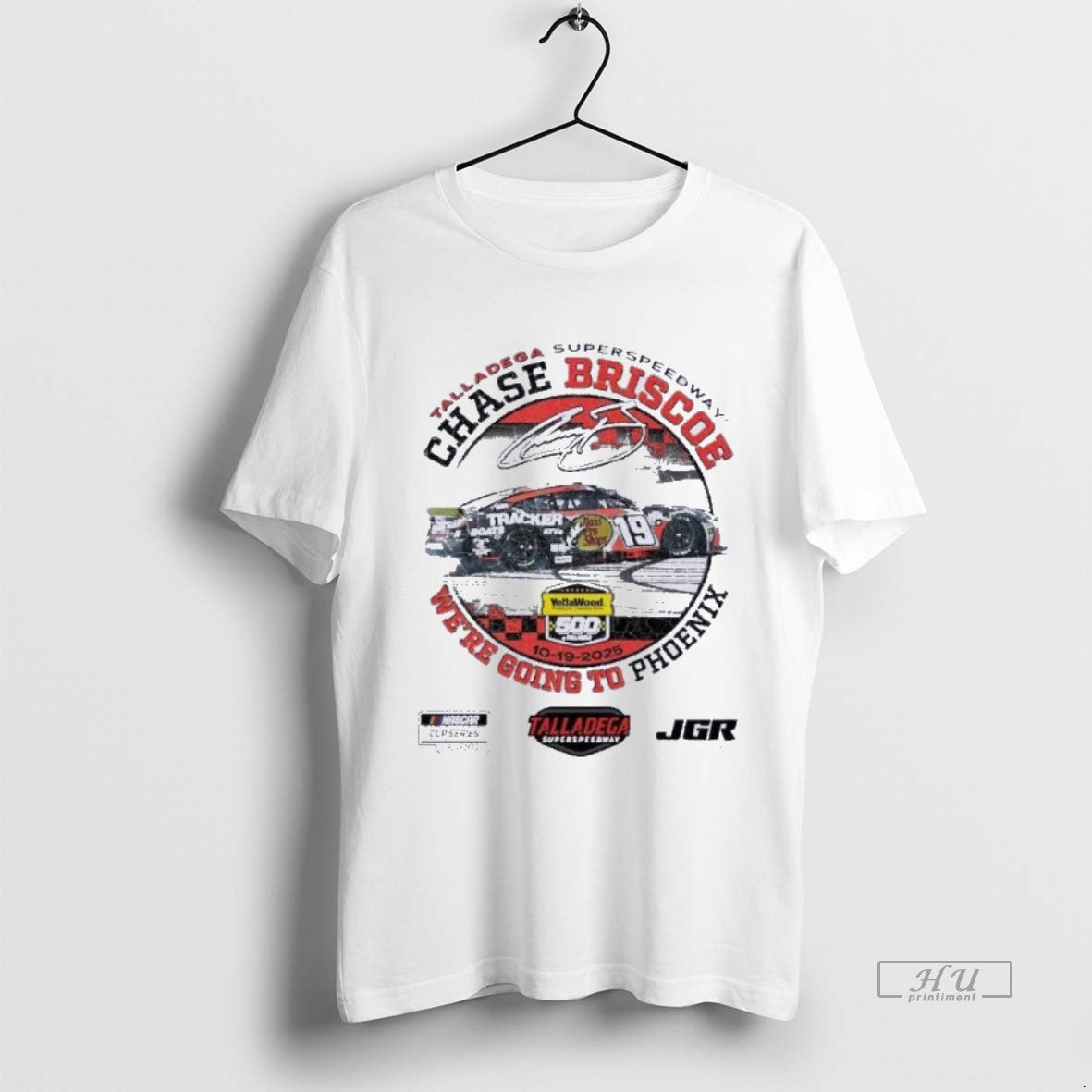 Officials Chase Briscoe 2025 Yellawood 500 Race Winner Tee Shirt Sweater