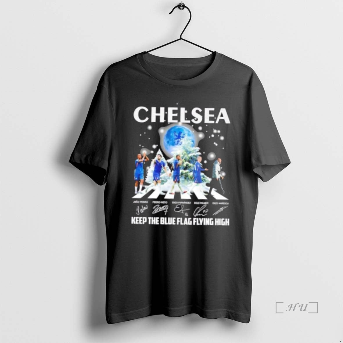 Officials Chelsea Enzo Maresca And Players Abbey Road Keep The Blue Flag Flying High
