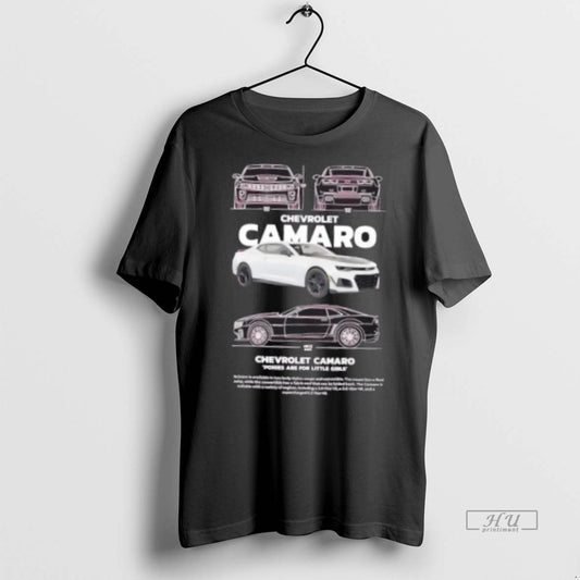 Officials Chevrolet Camaro American Muscle Car Premium Tee Shirt Sweater