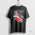Officials Chevrolet Truck American Metal American Flag Tee Shirt Sweater
