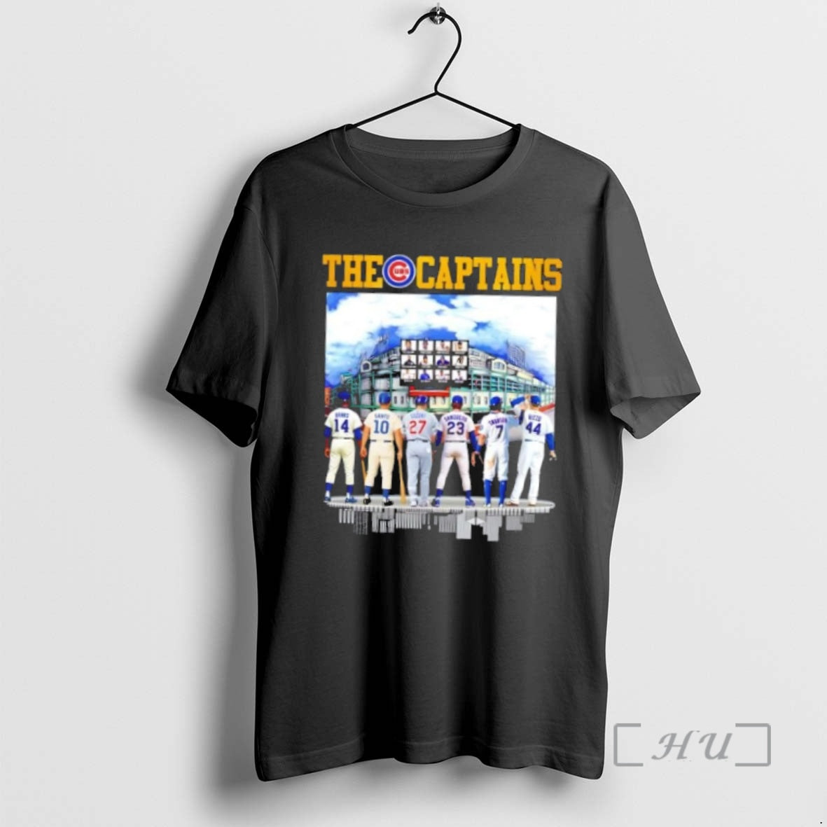 Officials Chicago Cubs Stadium The Captains Legends All Time Skyline Premium T Shirt Sweater