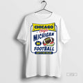 Officials Chicago Style Michigan Football Lets Go Blue Ornaments Premium Tee Shirt Sweater