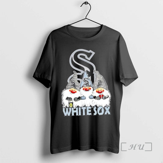 Officials Chicago White Sox X Gnomes Xmas Christmas Premium T Shirt Sweater